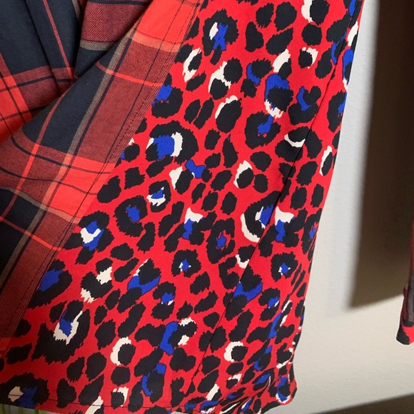 Umgee button up blouse. Red. Size S. - Picture 5 of 9